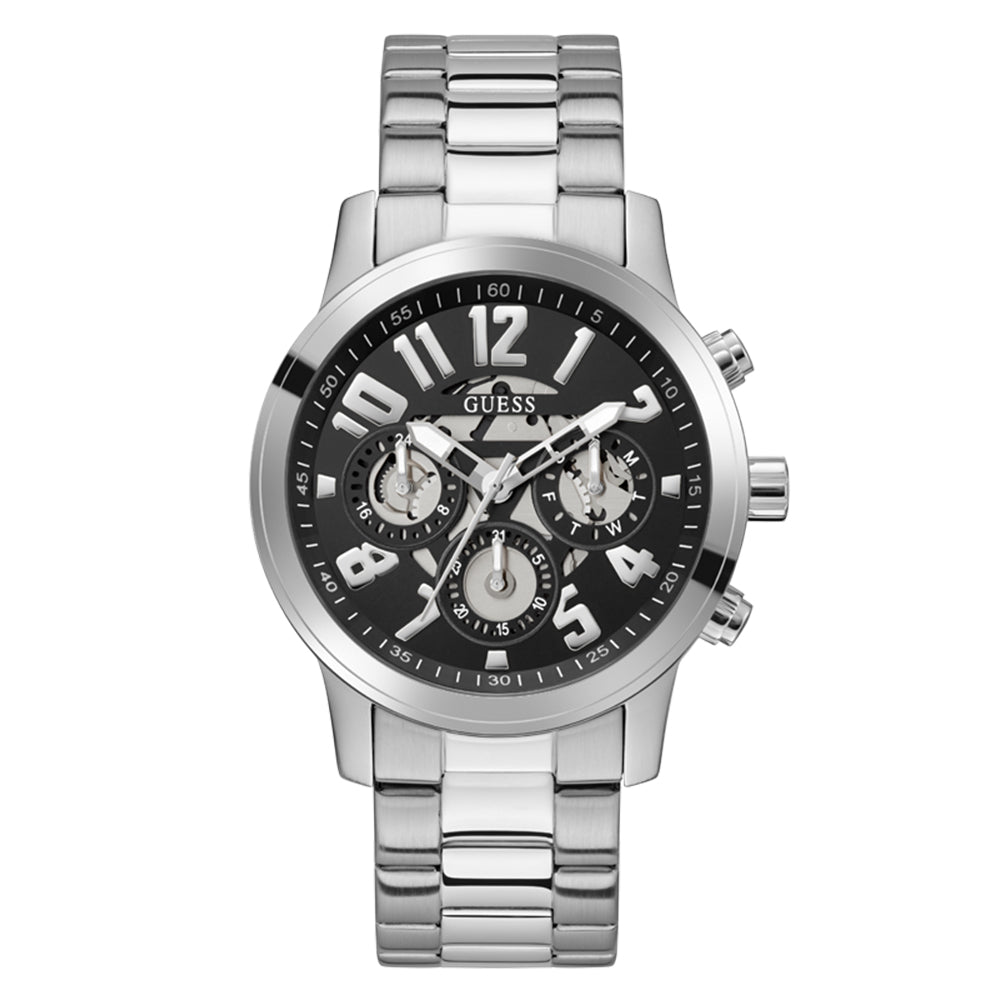 Guess Dress Multifunction 44mm Stainless Steel Band Watch Republic PH