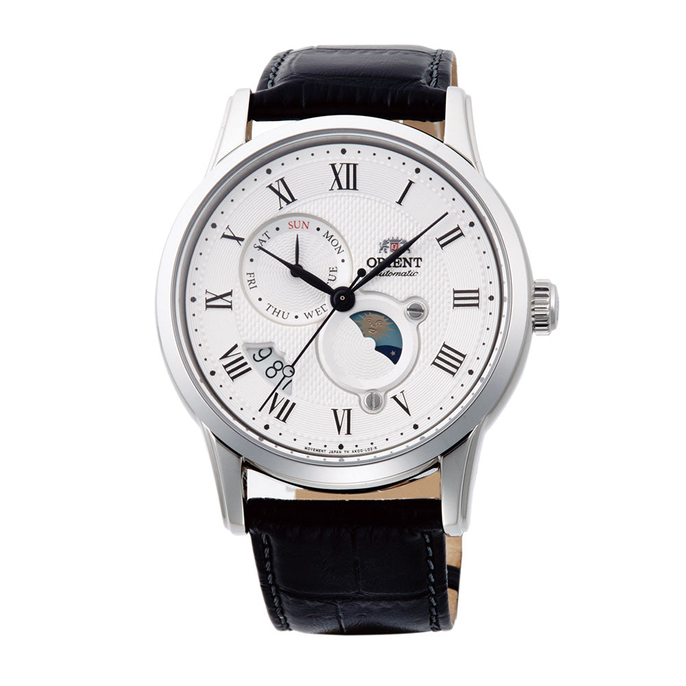Orient Classic Sun & Moon Automatic 42.5mm Leather Band – Watch 