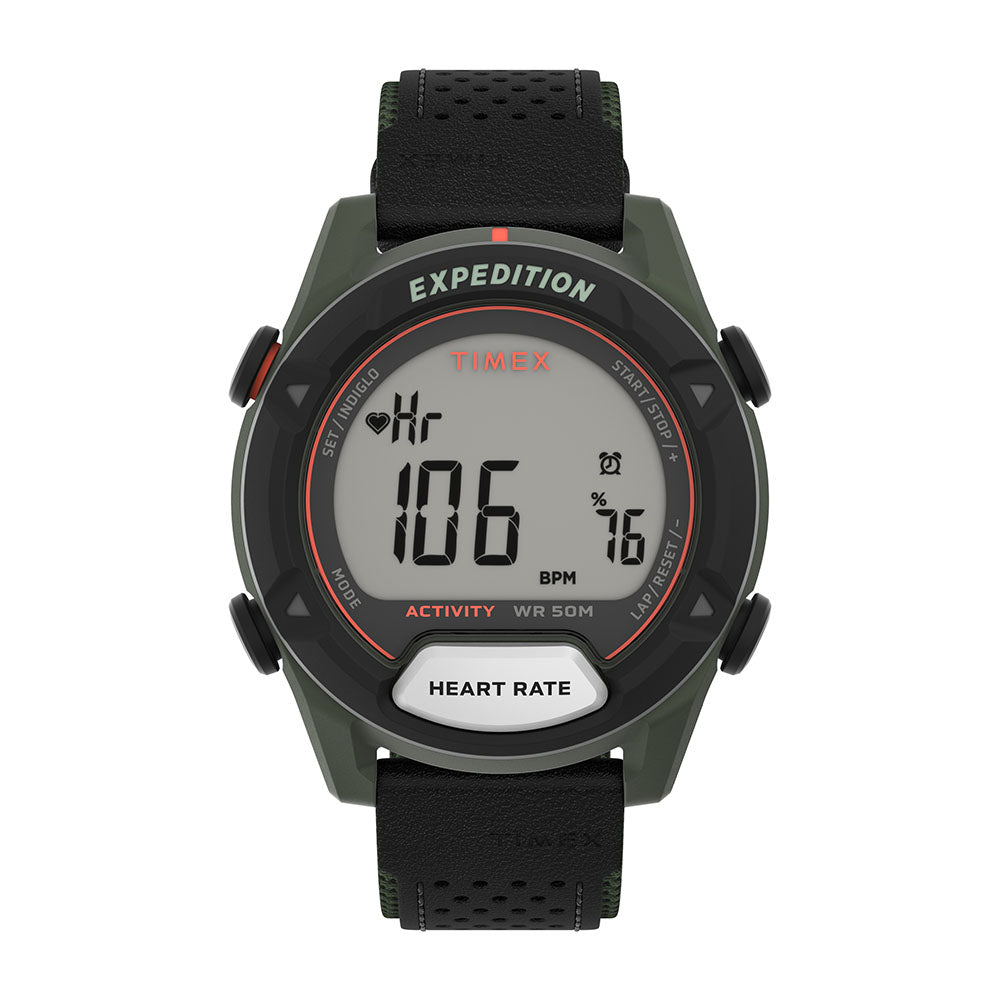 Timex Expedition Rugged Digital 43mm Leather Band – Watch Republic PH