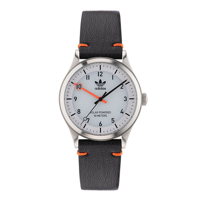 Adidas Project One Steel 3-Hand 39mm Leather Band