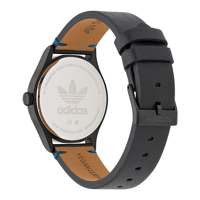 Adidas Project One Steel 3-Hand 39mm Leather Band