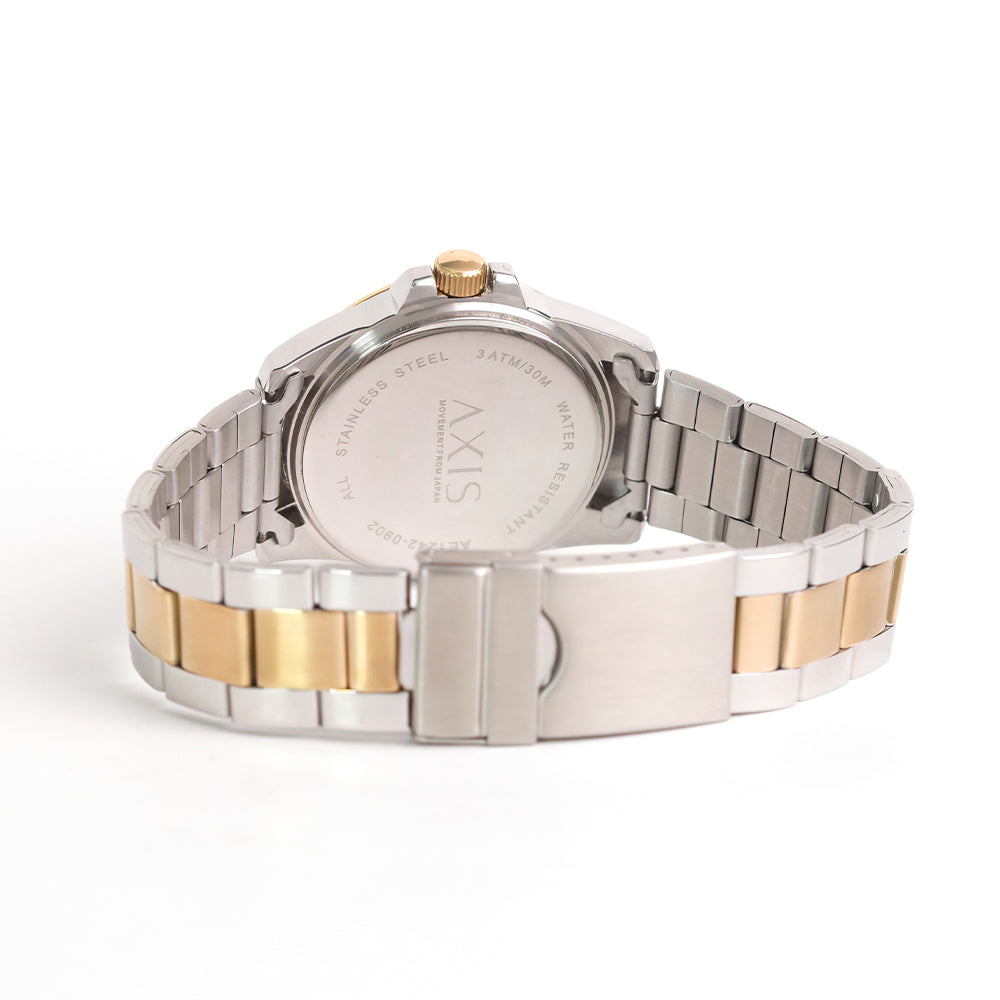 Axis Dwayne 3-Hand 38mm Stainless Steel Band