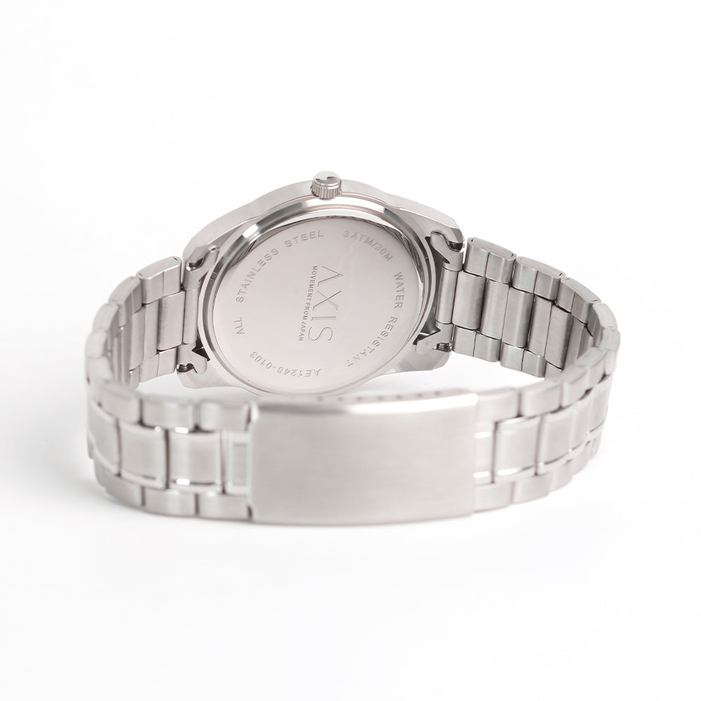 Bruno 3-Hand 38mm Stainless Steel Band