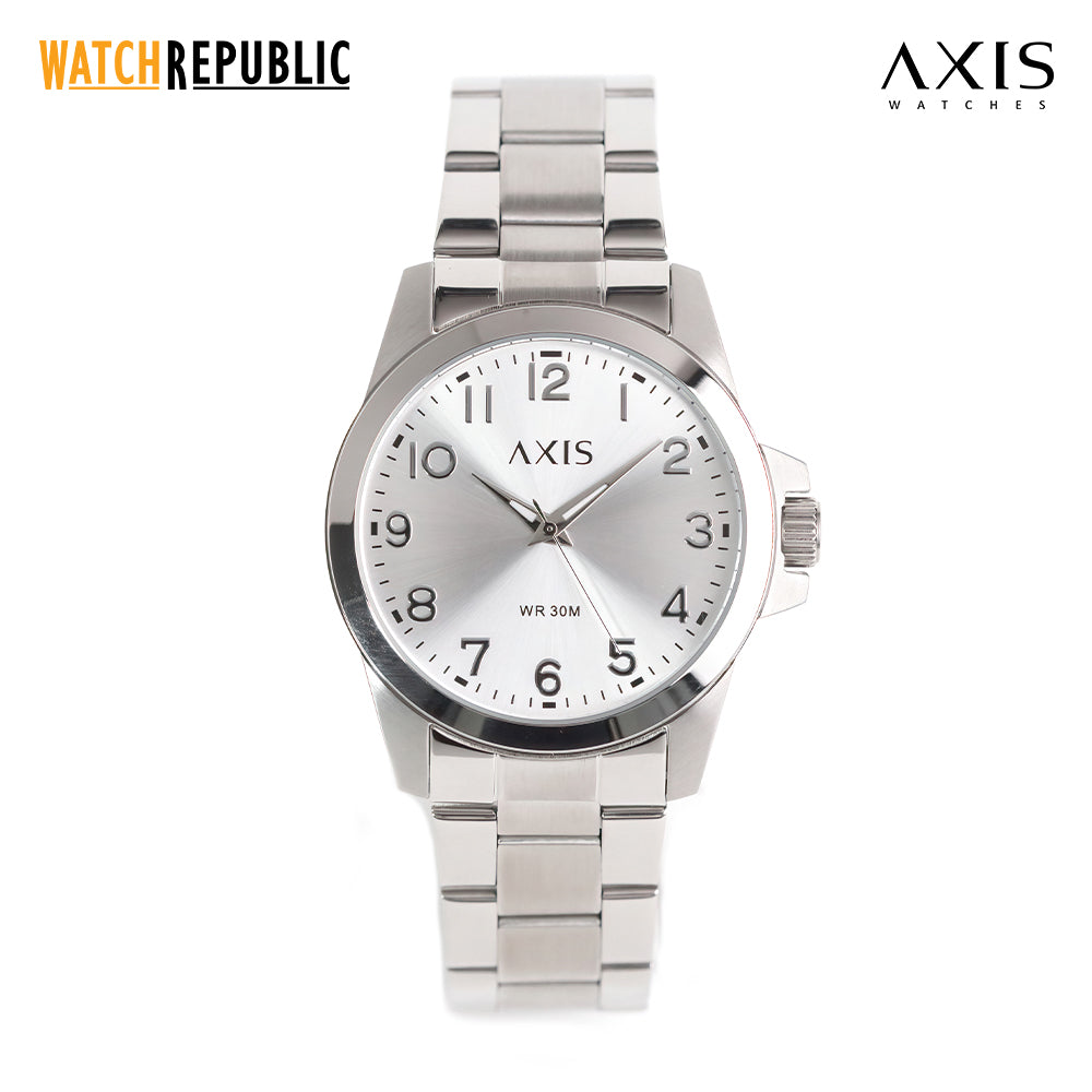 Axis Ryan 3-Hand 38mm Stainless Steel Band