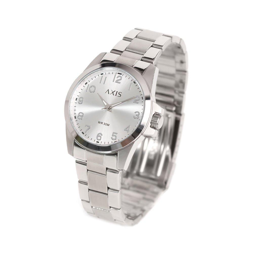 Axis Ryan 3-Hand 38mm Stainless Steel Band