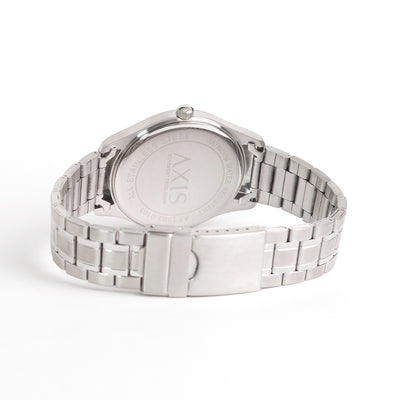 George 3-Hand 42mm Stainless Steel Band