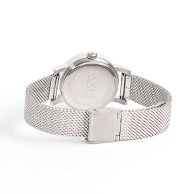 Cara 3-Hand 30mm Stainless Steel Band