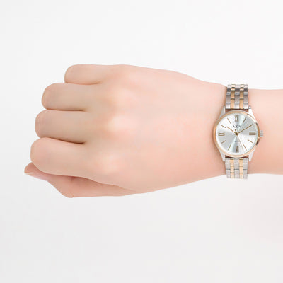 Leila 3-Hand 32mm Stainless Steel Band