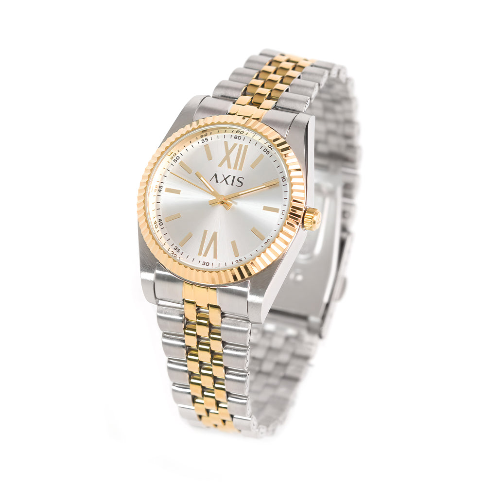 Tyler 3-Hand 36mm Stainless Steel Band