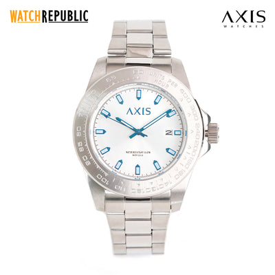 Axis Charles 3-Hand 44mm Stainless Steel Band