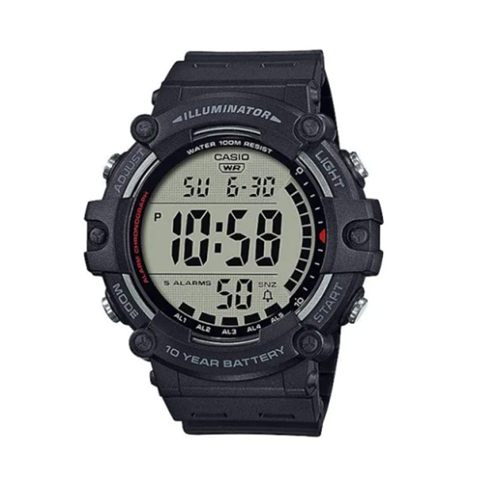 Casio Sports Digital Digital 51.2mm Resin Band