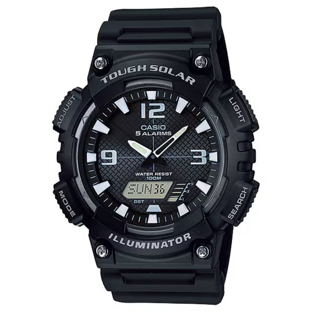 Casio Sports Anadigi Anadigi 48.3mm Resin Band