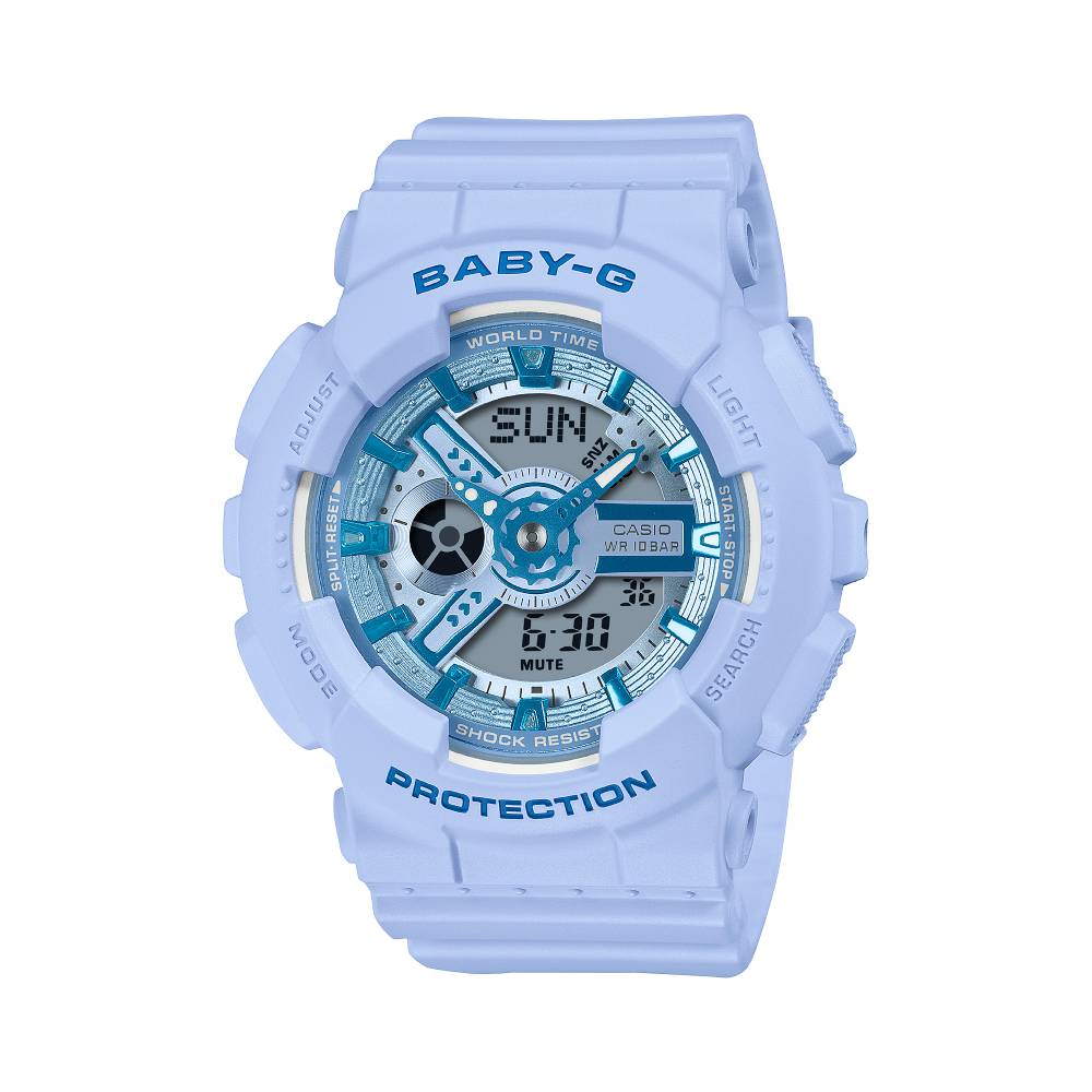 Casio Casio Baby-G (Ba-110Yk-2Adr) Anadigi 43.4mm Resin Band