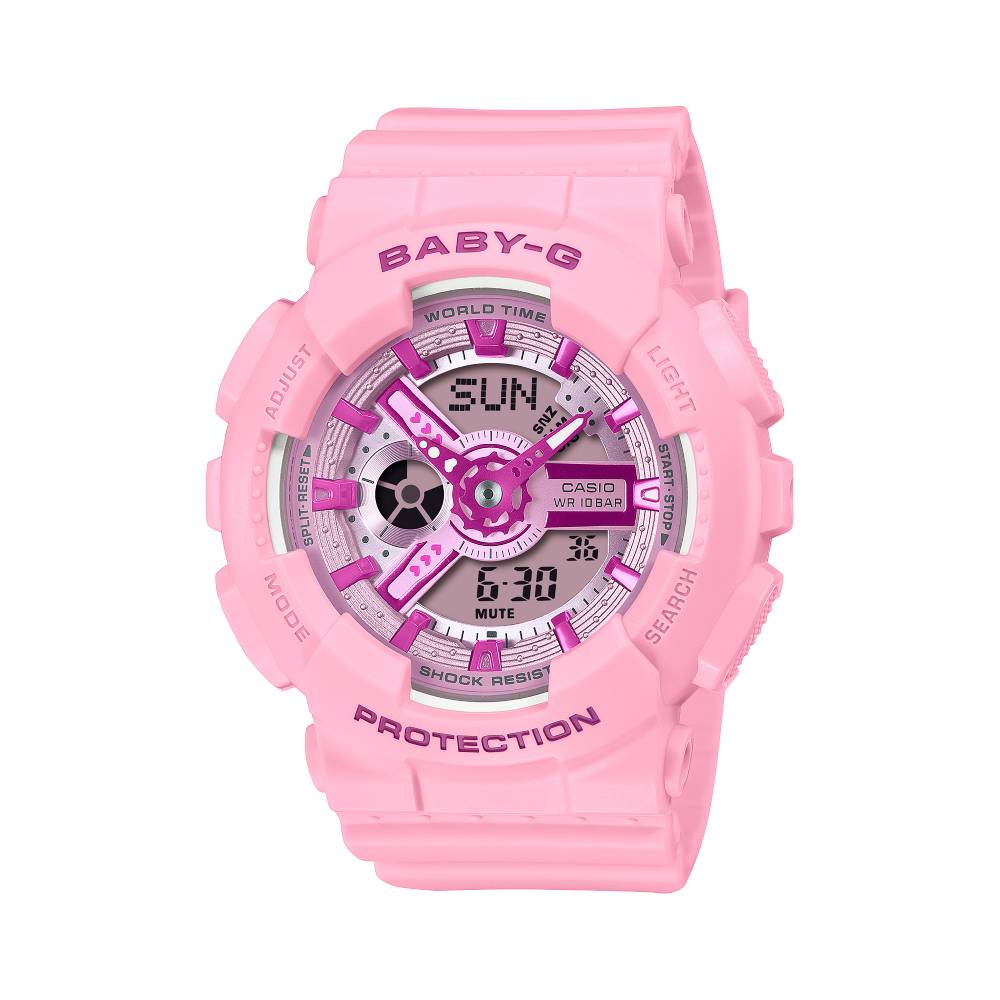 Casio Casio Baby-G (Ba-110Yk-4Adr) Anadigi 43.4mm Resin Band