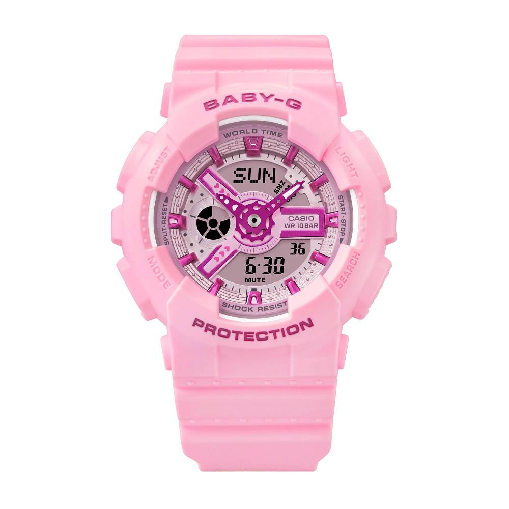 Casio Casio Baby-G (Ba-110Yk-4Adr) Anadigi 43.4mm Resin Band