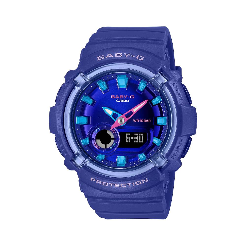 Casio Casio Baby-G (Bga-280Dn-2Adr) Anadigi 43.4mm Resin Band