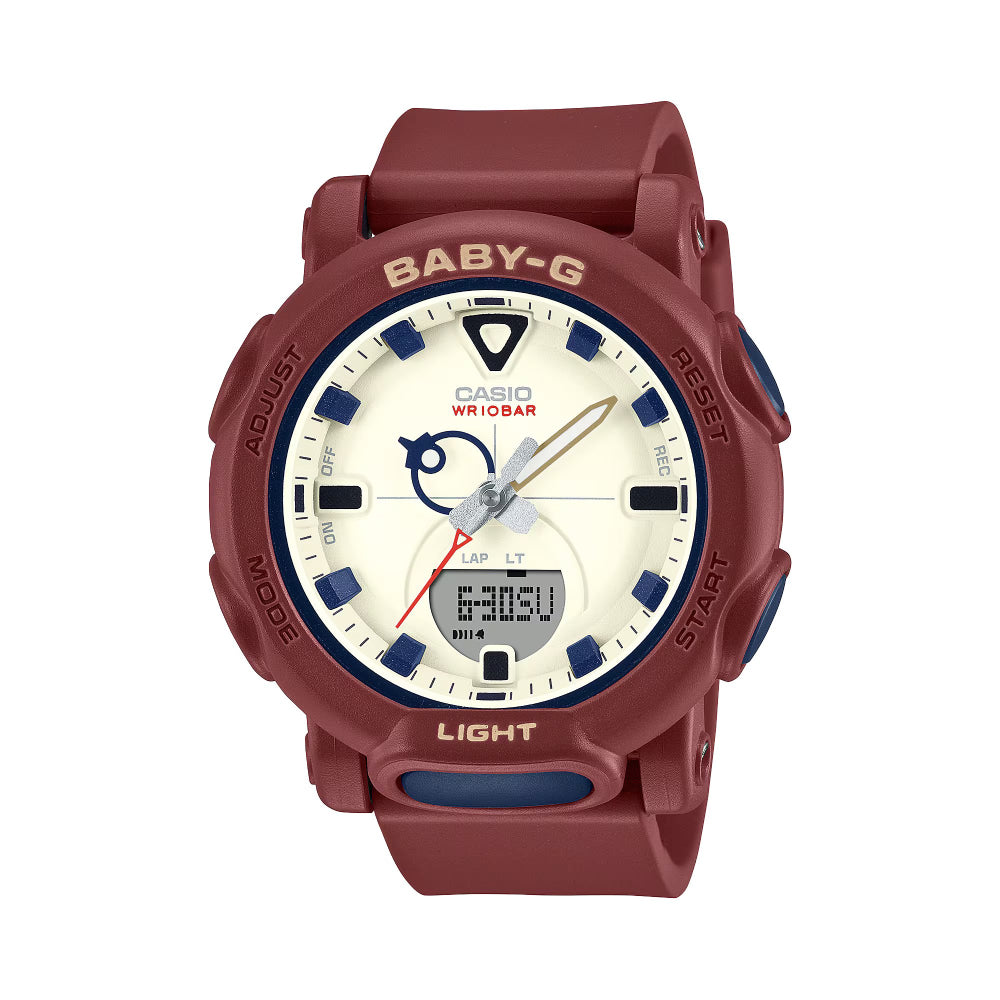 Casio Casio Baby-G (Bga-310Rp-4Adr) Anadigi 41.8mm Resin Band