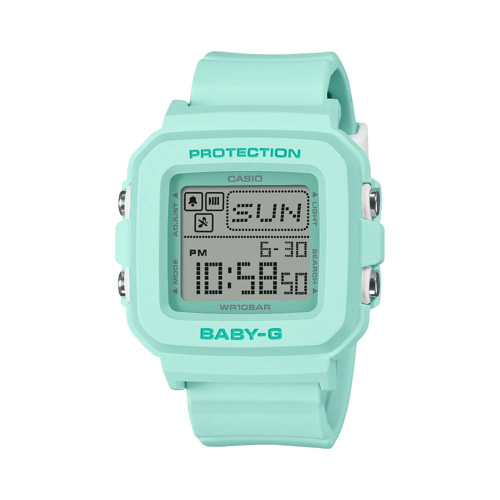 Casio Casio Baby-G (Bgd-10-3Dr) Digital 39mm Resin Band