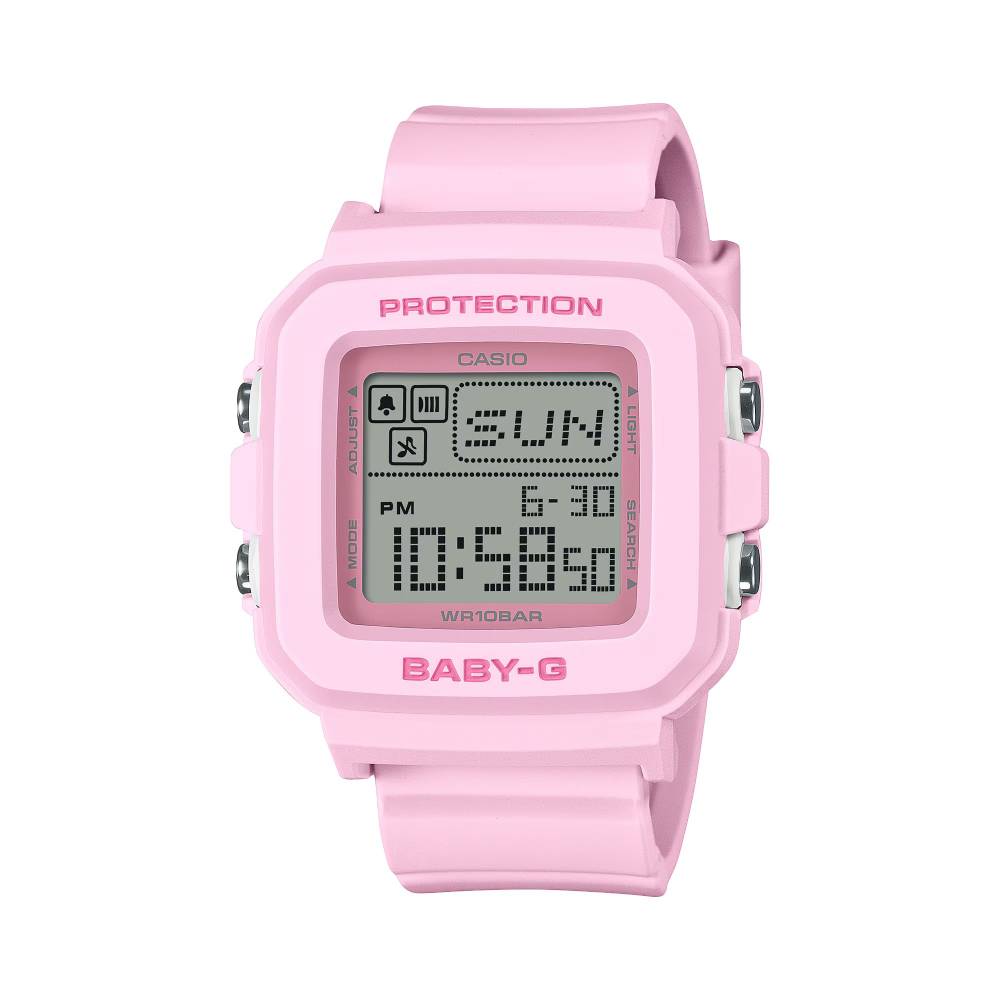 Casio Casio Baby-G (Bgd-10-4Dr) Digital 39mm Resin Band