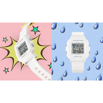 Casio Casio Baby-G (Bgd-10L-7Dr) Digital 39mm Resin Band