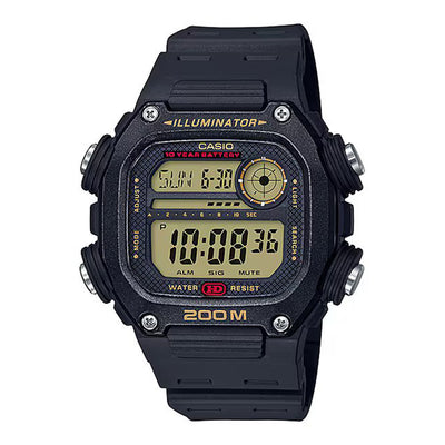 Casio Sports Digital Digital 50.4mm Resin Band