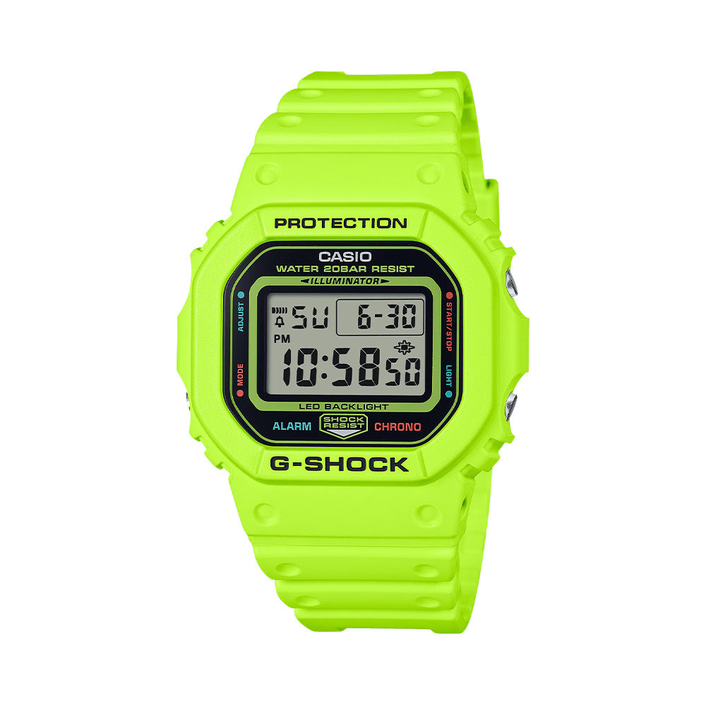 Casio Casio G-Shock (Dw-5600Ep-9Dr) Digital 42.8mm Resin Band