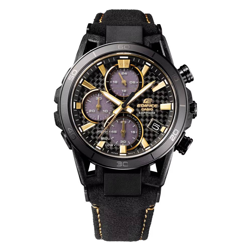 Casio Casio Edifice (Efs-S640Ze-1Adr) Chronograph 44.5mm Fabric Band