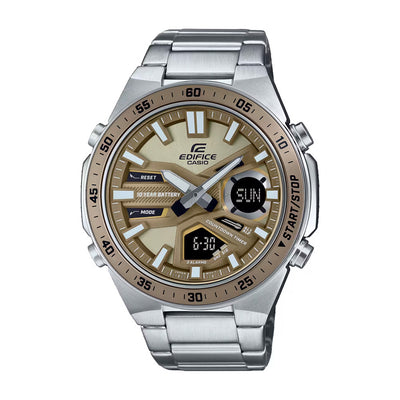 Casio Casio Edifice (Efv-C110D-5Adf) Anadigi 46.9mm Stainless Steel Band