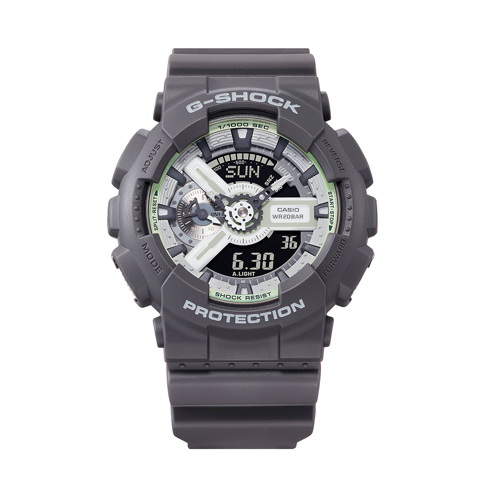 Casio Casio G-Shock (Ga-110Hd-8Adr) Anadigi 51.2mm Resin Band