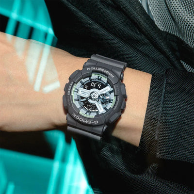 Casio Casio G-Shock (Ga-110Hd-8Adr) Anadigi 51.2mm Resin Band