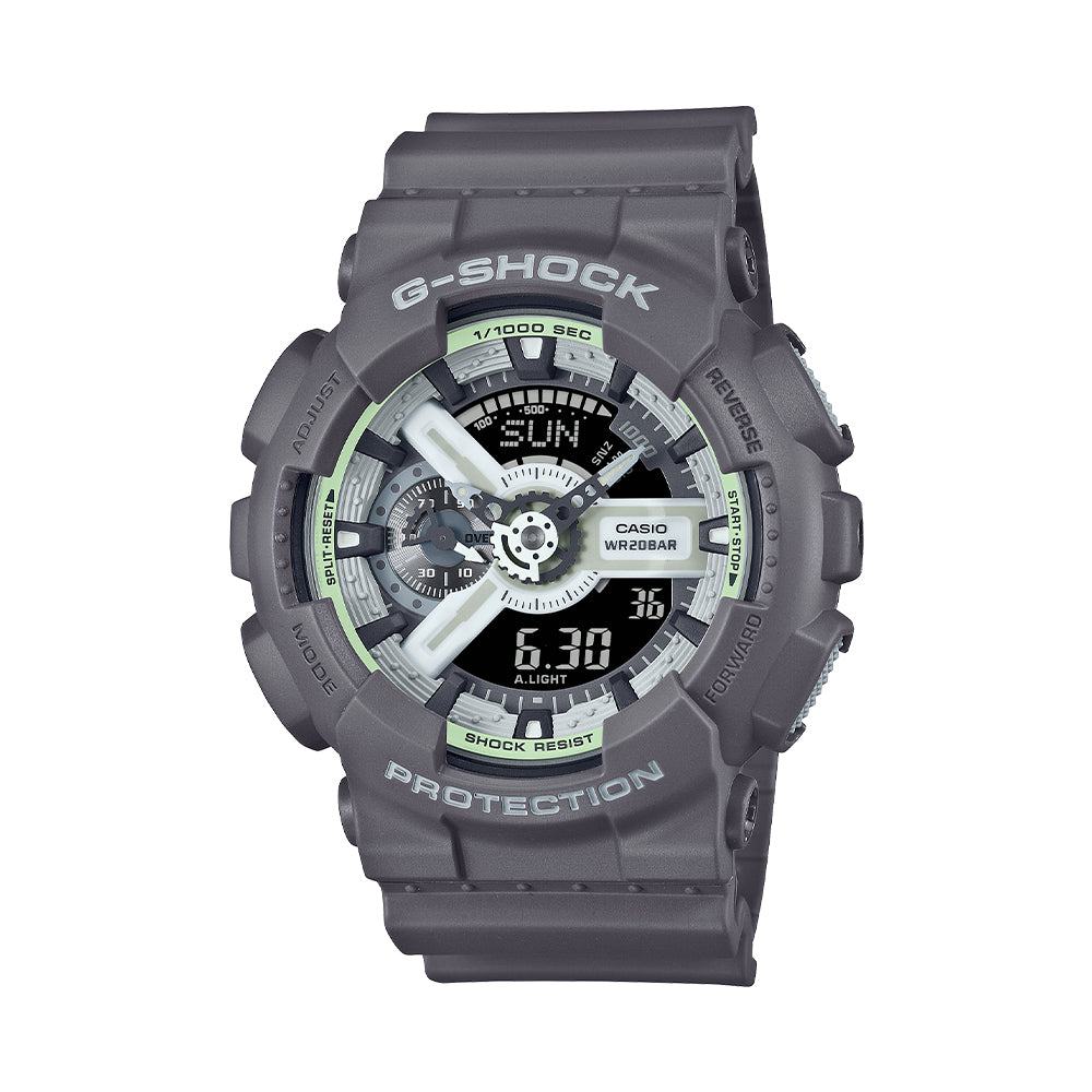 Casio Casio G-Shock (Ga-110Hd-8Adr) Anadigi 51.2mm Resin Band