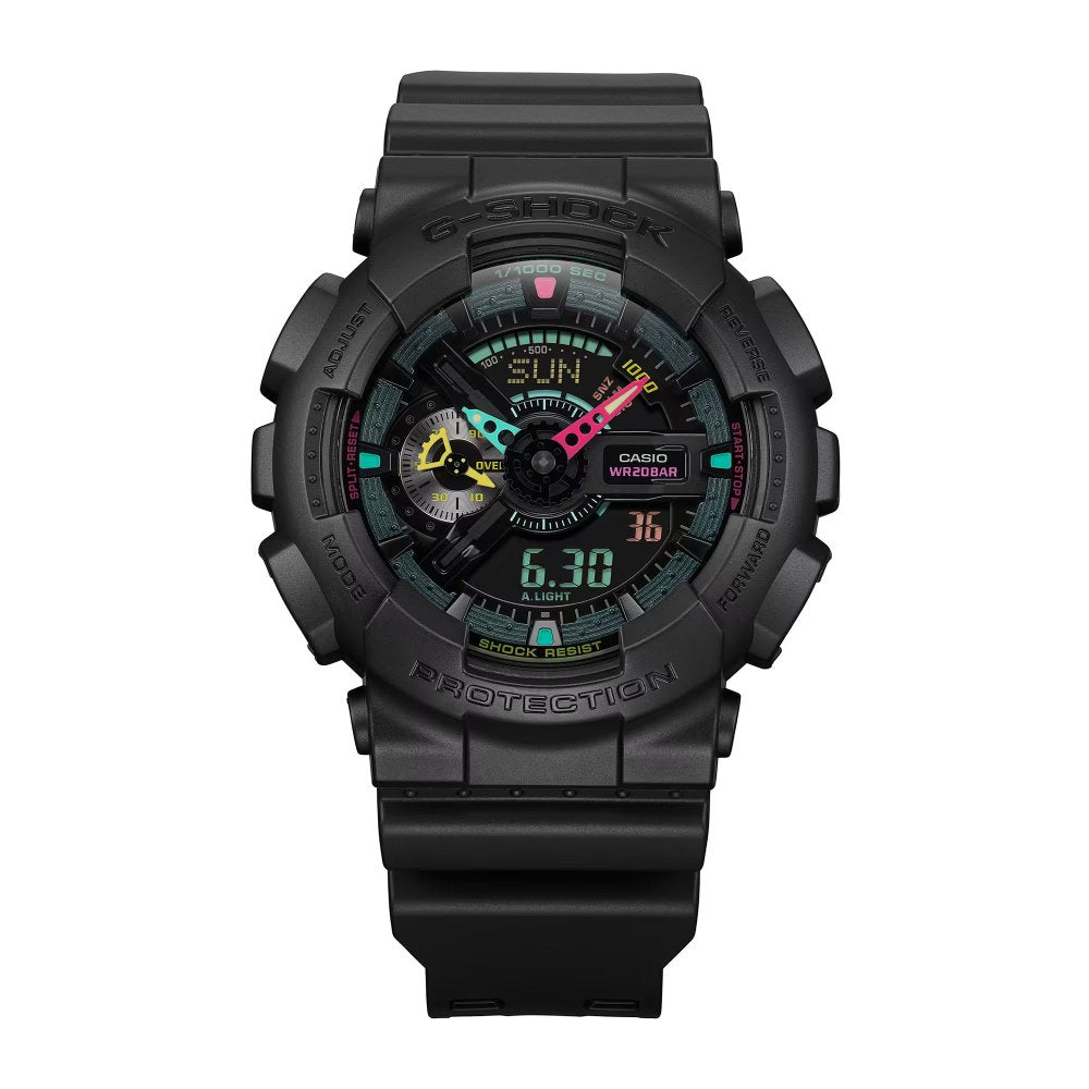 Casio Casio G-Shock (Ga-110Mf-1Adr) Anadigi 51.2mm Resin Band