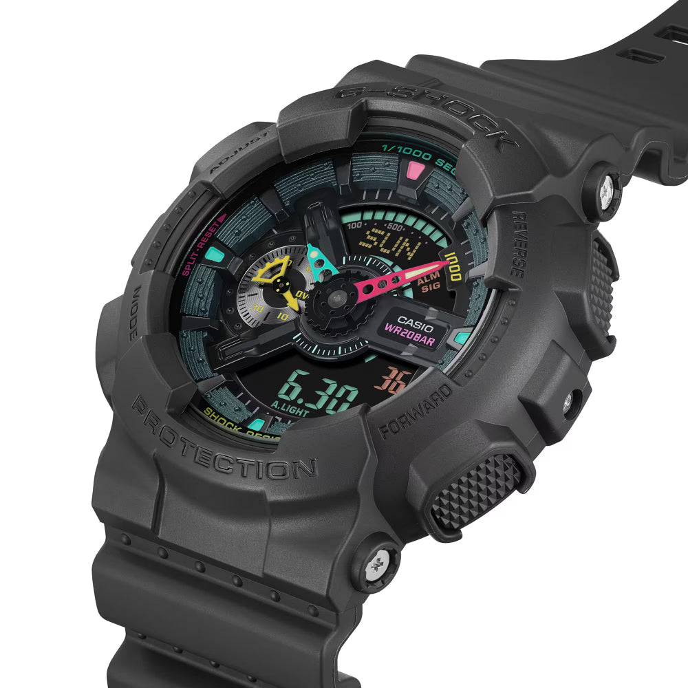 Casio Casio G-Shock (Ga-110Mf-1Adr) Anadigi 51.2mm Resin Band