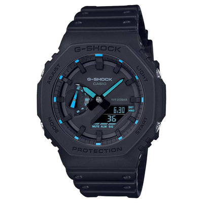 Casio Casio G-Shock (Ga-2100-1A2Dr) Anadigi 45.4mm Resin Band