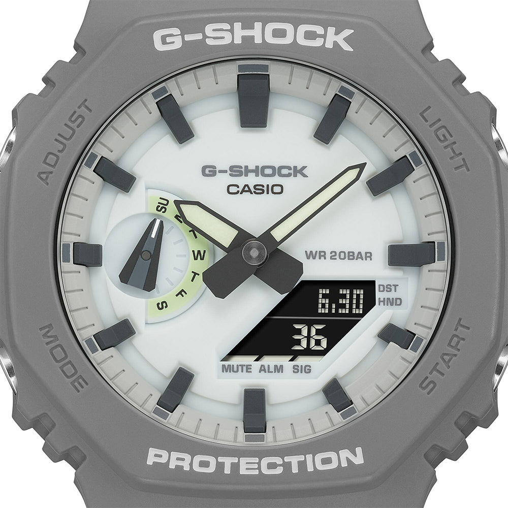 Casio Casio G-Shock (Ga-2100Hd-8Adr) Anadigi 45.4mm Resin Band