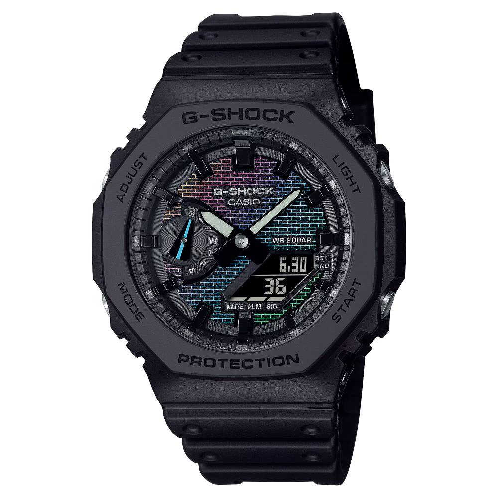 Casio Casio G-Shock (Ga-2100Rw-1Adr) Anadigi 45.4mm Resin Band