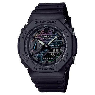 Casio Casio G-Shock (Ga-2100Rw-1Adr) Anadigi 45.4mm Resin Band