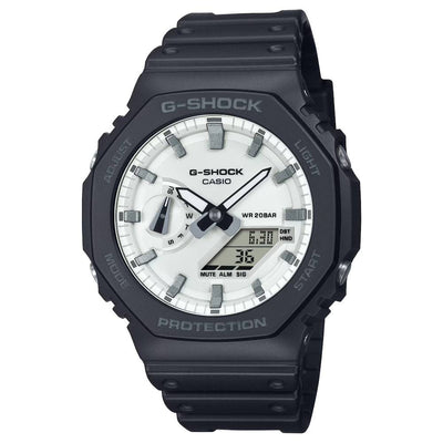 Casio Casio G-Shock (Ga-2100Wd-1Adr) Anadigi 45.4mm Resin Band