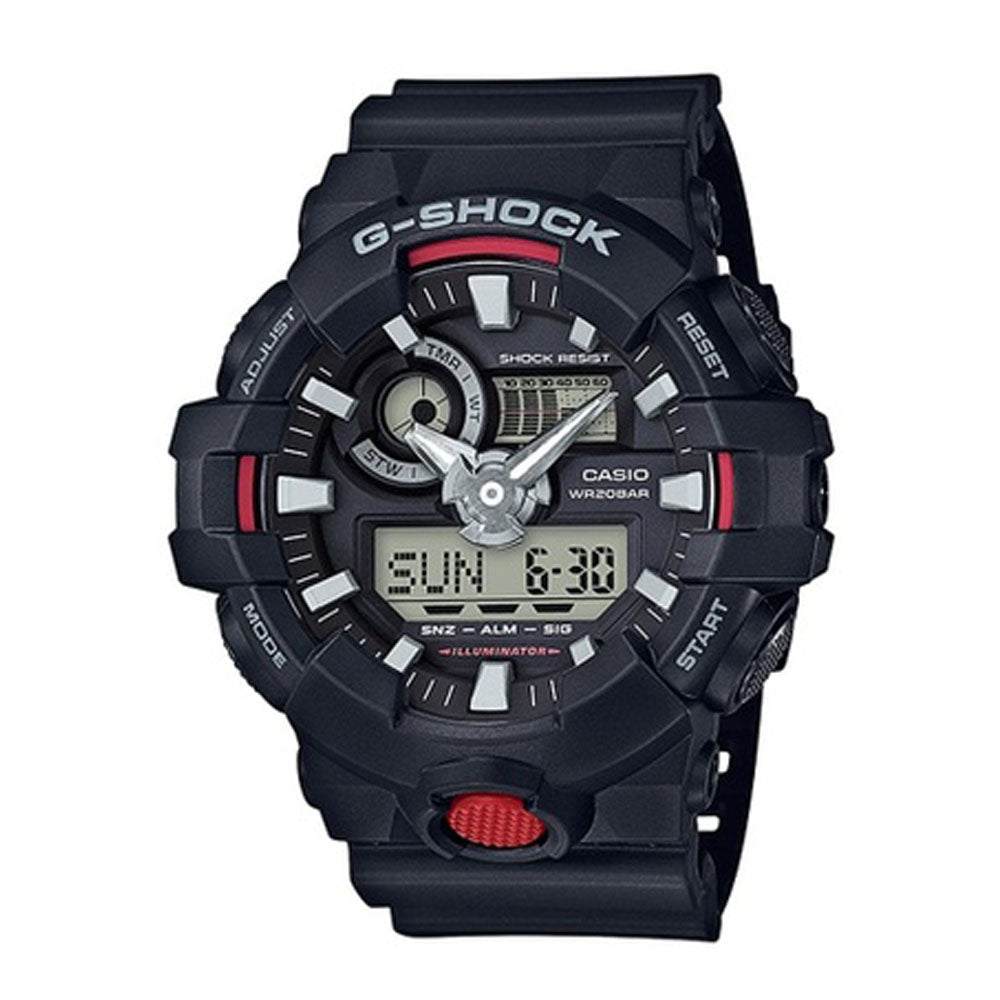 Casio Casio G-Shock (Ga-700-1Adr) Anadigi 53.4mm Resin Band