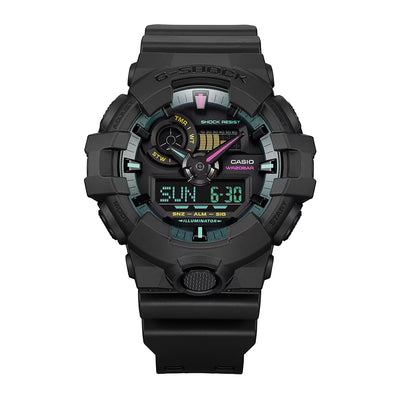 Casio Casio G-Shock (Ga-700Mf-1Adr) Anadigi 53.4mm Resin Band