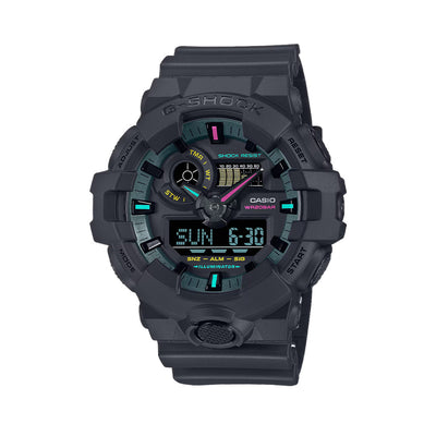 Casio Casio G-Shock (Ga-700Mf-1Adr) Anadigi 53.4mm Resin Band