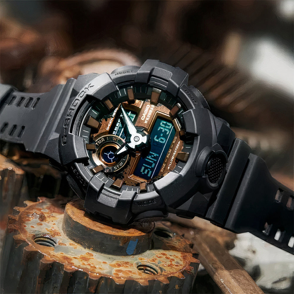 Casio G-Shock Basic Anadigi 53.4mm Resin Band