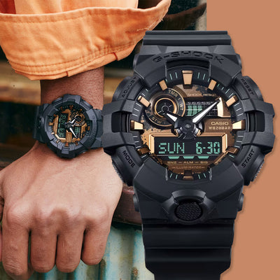 Casio G-Shock Basic Anadigi 53.4mm Resin Band