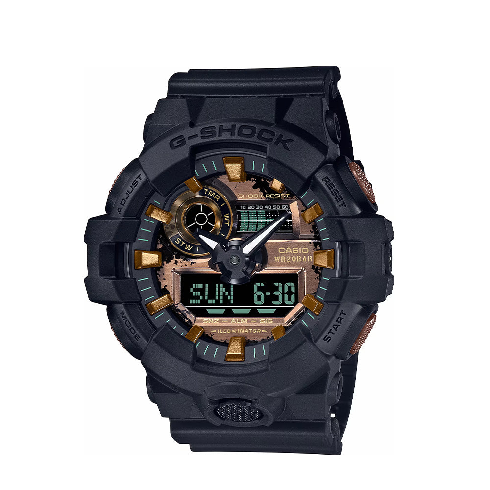 Casio G-Shock Basic Anadigi 53.4mm Resin Band