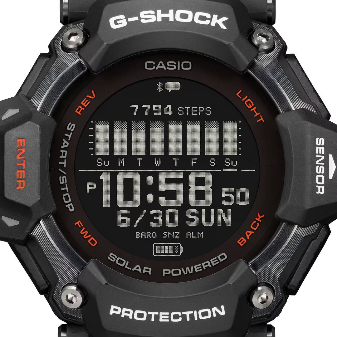 Casio Casio G-Shock (Gbd-H2000-1Adr) Digital 52.6mm Resin Band