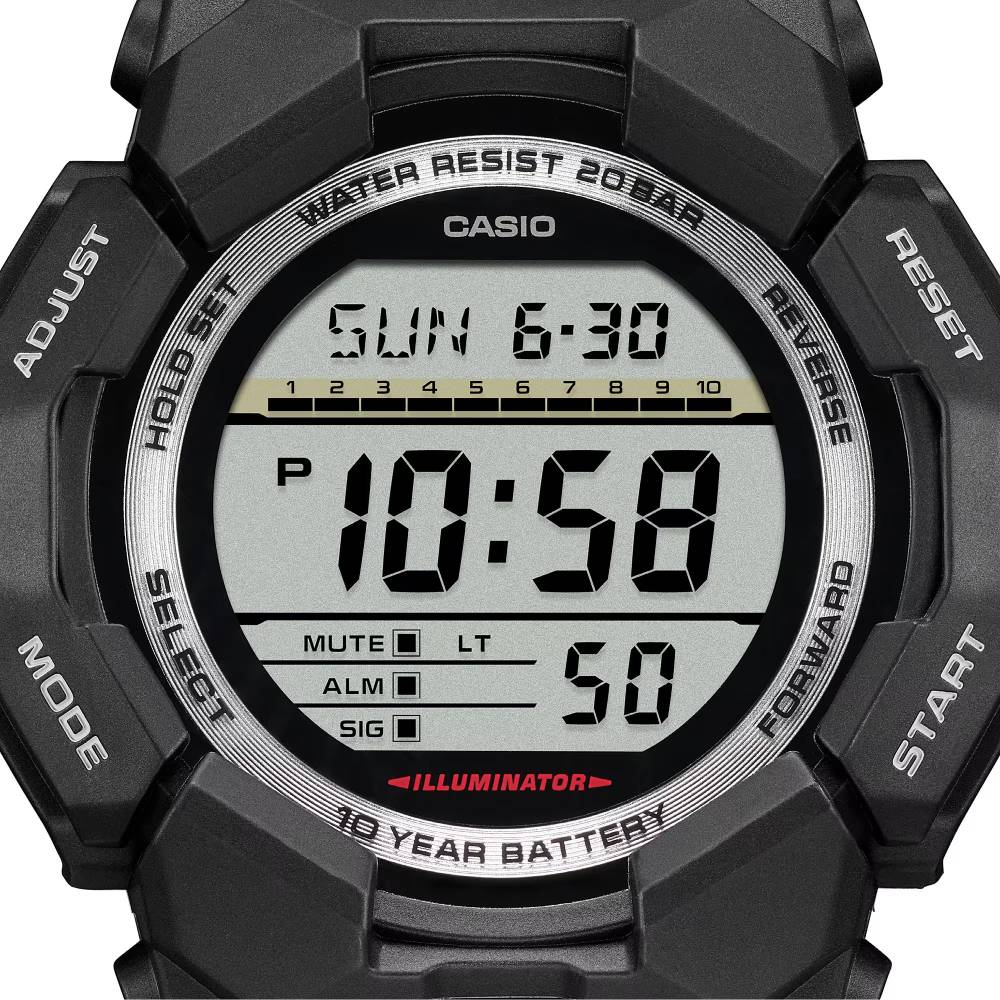 Casio Casio G-Shock (Gd-010-1Dr) Digital 51.9mm Resin Band