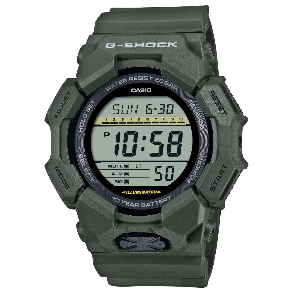 Casio Casio G-Shock (Gd-010-3Dr) Digital 51.9mm Resin Band