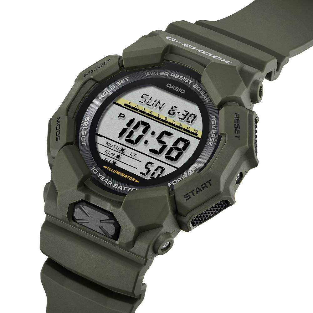 Casio Casio G-Shock (Gd-010-3Dr) Digital 51.9mm Resin Band