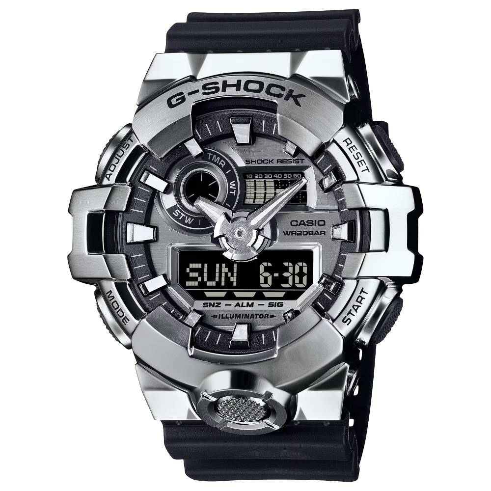 Casio Casio G-Shock (Gm-700-1Adr) Anadigi 53.4mm Resin Band