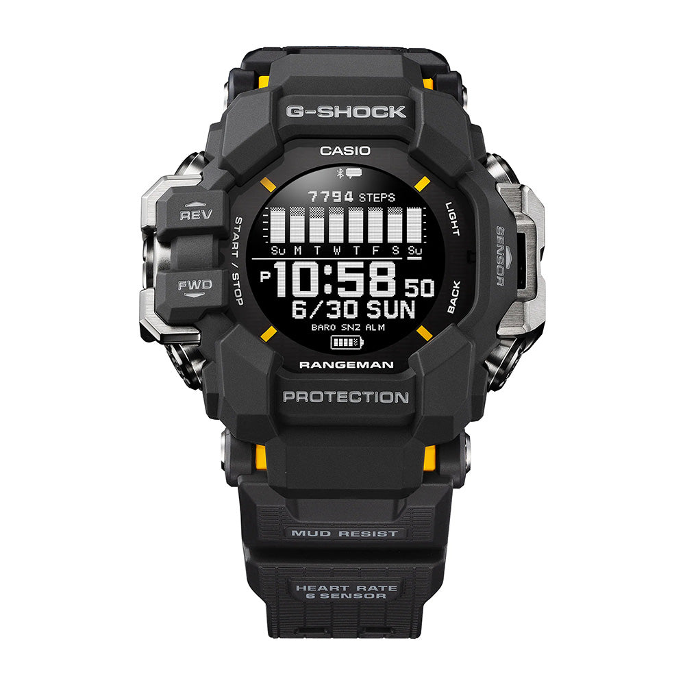 Casio Casio G-Shock (Gpr-H1000-1Dr) Digital 53.2mm Resin Band